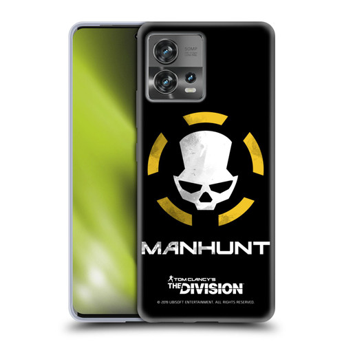 Tom Clancy's The Division Dark Zone Manhunt Logo Soft Gel Case for Motorola Moto Edge 30 Fusion