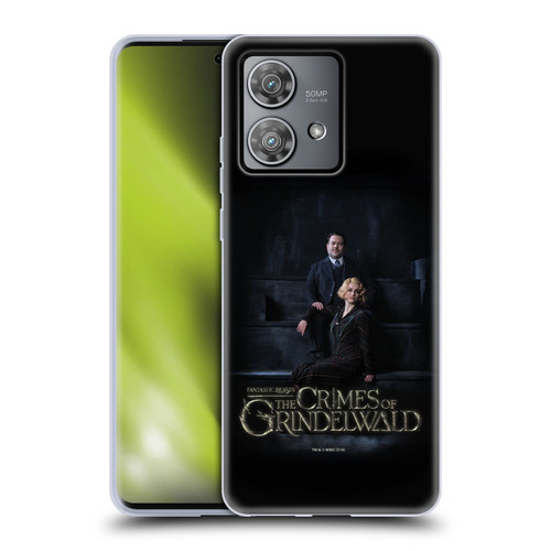 Fantastic Beasts The Crimes Of Grindelwald Character Art Jacob And Queenie Soft Gel Case for Motorola Edge 40 Neo 5G