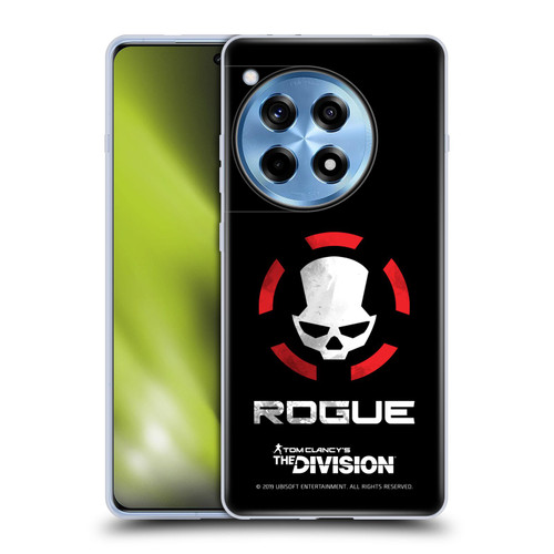 Tom Clancy's The Division Dark Zone Rouge Logo Soft Gel Case for OPPO OnePlus Ace 3 5G