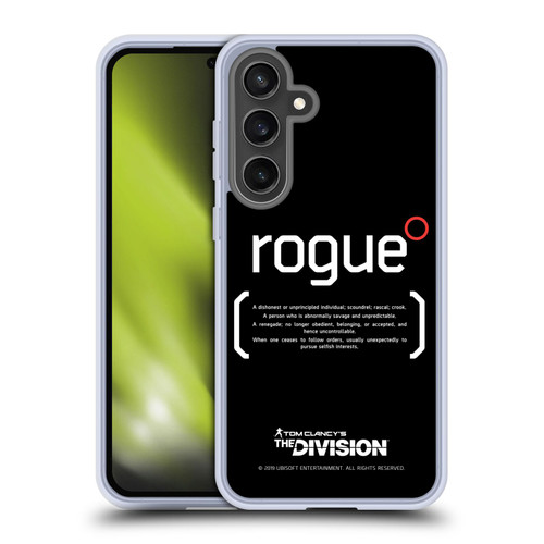 Tom Clancy's The Division Dark Zone Rouge 1 Soft Gel Case for Samsung Galaxy S24 FE