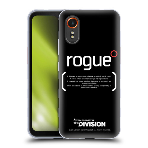 Tom Clancy's The Division Dark Zone Rouge 1 Soft Gel Case for Samsung Galaxy Xcover7 5G