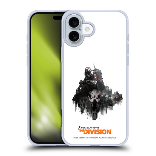 Tom Clancy's The Division Factions Last Man Batallion Soft Gel Case for Apple iPhone 16 Plus