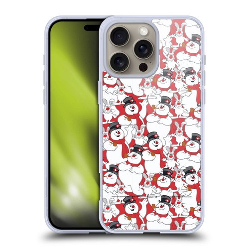 Frosty the Snowman Movie Patterns Pattern 4 Soft Gel Case for Apple iPhone 16 Pro Max