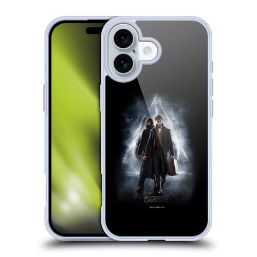 Fantastic Beasts The Crimes Of Grindelwald Key Art Newt & Albus Poster Soft Gel Case for Apple iPhone 16