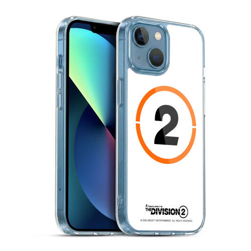 Tom Clancy's The Division 2 Logo Art Ring 2 Soft Gel Case for Apple iPhone 13 Mini & MagSafe
