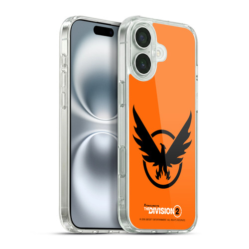 Tom Clancy's The Division 2 Logo Art Phoenix 2 Soft Gel Case for Apple iPhone 16 Plus & MagSafe