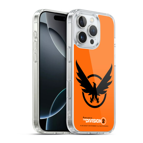 Tom Clancy's The Division 2 Logo Art Phoenix 2 Soft Gel Case for Apple iPhone 16 Pro & MagSafe