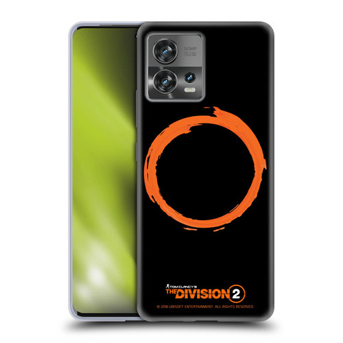 Tom Clancy's The Division 2 Logo Art Ring Soft Gel Case for Motorola Moto Edge 30 Fusion