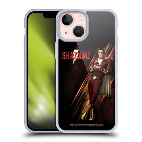 Shazam! 2019 Movie Character Art Poster Soft Gel Case for Apple iPhone 13 Mini
