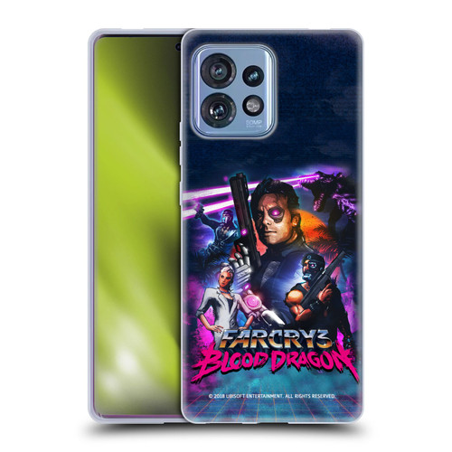 Far Cry 3 Blood Dragon Key Art Cover Soft Gel Case for Motorola Moto Edge 40 Pro