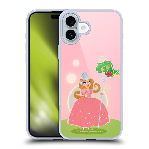 Dorothy and the Wizard of Oz Graphics Glinda Soft Gel Case for Apple iPhone 16 Plus