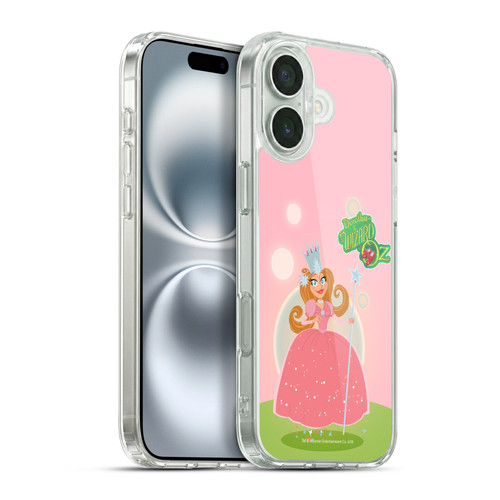 Dorothy and the Wizard of Oz Graphics Glinda Soft Gel Case for Apple iPhone 16 Plus & MagSafe
