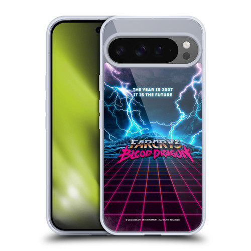Far Cry 3 Blood Dragon Key Art Logo Soft Gel Case for Google Pixel 9 Pro XL