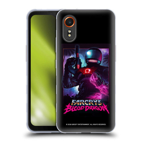 Far Cry 3 Blood Dragon Key Art Omega Soft Gel Case for Samsung Galaxy Xcover7 5G
