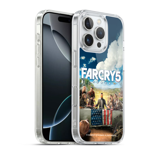 Far Cry 5 Key Art And Logo Main Soft Gel Case for Apple iPhone 16 Pro & MagSafe
