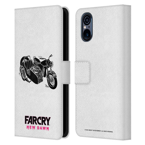 Far Cry New Dawn Graphic Images Sidecar Leather Book Wallet Case Cover For Sony Xperia 5 V 5G