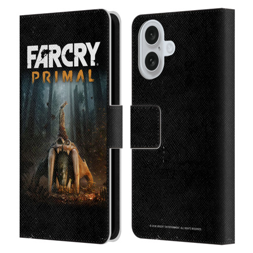 Far Cry Primal Key Art Skull II Leather Book Wallet Case Cover For Apple iPhone 16