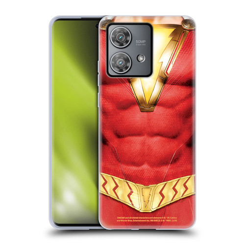 Shazam! 2019 Movie Logos Costume Soft Gel Case for Motorola Edge 40 Neo 5G