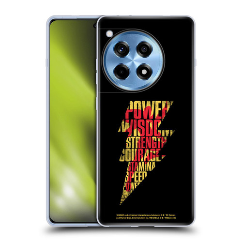 Shazam! 2019 Movie Logos Distressed Look Lightning Soft Gel Case for OPPO OnePlus Ace 3 5G