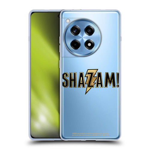 Shazam! 2019 Movie Logos Gold Soft Gel Case for OPPO OnePlus Ace 3 5G