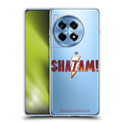 Shazam! 2019 Movie Logos Main Soft Gel Case for OPPO OnePlus Ace 3 5G