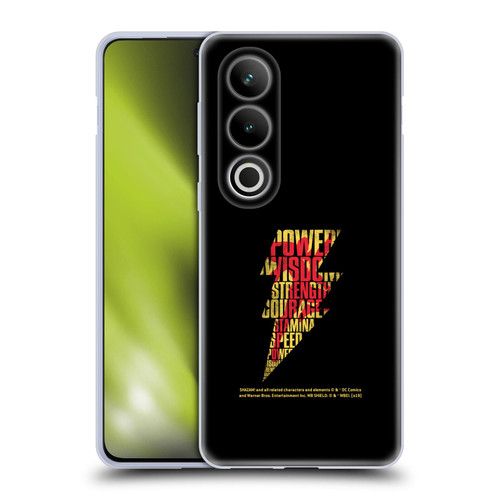 Shazam! 2019 Movie Logos Distressed Look Lightning Soft Gel Case for OPPO OnePlus Ace 3V 5G
