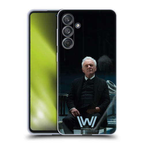 Westworld Characters Robert Ford Soft Gel Case for Samsung Galaxy M55 5G