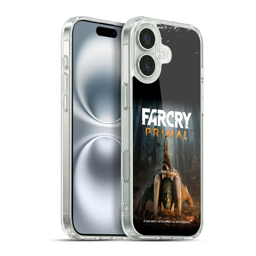 Far Cry Primal Key Art Skull II Soft Gel Case for Apple iPhone 16 Plus & MagSafe