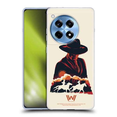 Westworld Graphics Man In Black Soft Gel Case for OPPO OnePlus Ace 3 5G