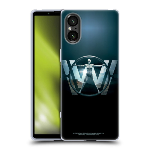 Westworld Key Art The Vitruvian Man Soft Gel Case for Sony Xperia 5 V 5G