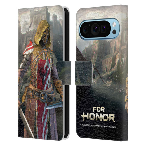 For Honor Characters Peacekeeper Leather Book Wallet Case Cover For Google Pixel 9 / Pixel 9 Pro