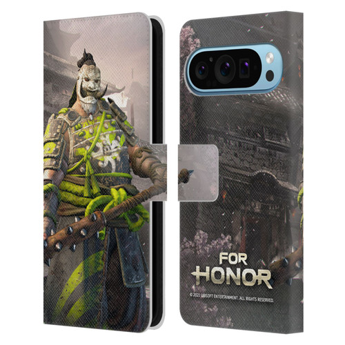 For Honor Characters Shugoki Leather Book Wallet Case Cover For Google Pixel 9 / Pixel 9 Pro