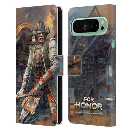 For Honor Characters Kensei Leather Book Wallet Case Cover For Google Pixel 9 Pro XL