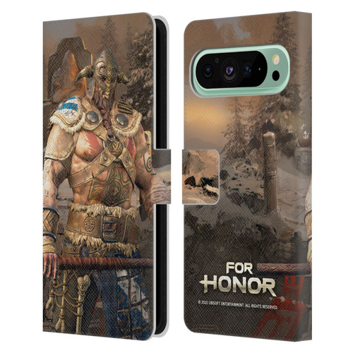 For Honor Characters Raider Leather Book Wallet Case Cover For Google Pixel 9 Pro XL