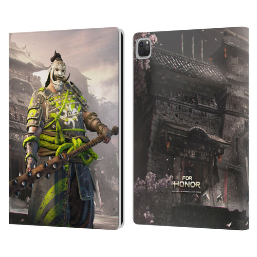 For Honor Characters Shugoki Leather Book Wallet Case Cover For Apple iPad Pro 13 M4 2024