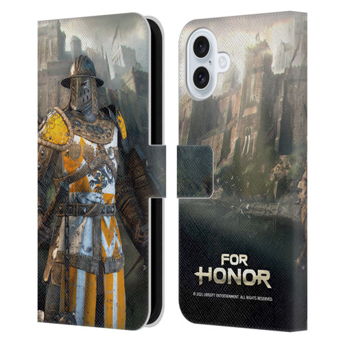 For Honor Characters Conqueror Leather Book Wallet Case Cover For Apple iPhone 16 Plus