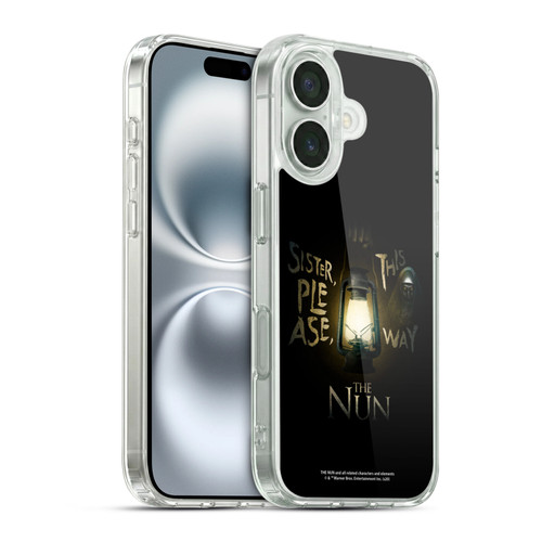 The Nun Valak Graphics This Way Soft Gel Case for Apple iPhone 16 & MagSafe
