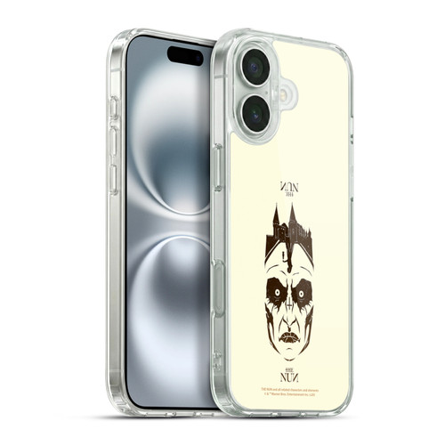 The Nun Valak Graphics Double Exposure 2 Soft Gel Case for Apple iPhone 16 Plus & MagSafe