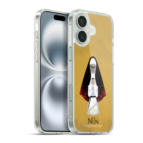 The Nun Valak Graphics Pray Soft Gel Case for Apple iPhone 16 Plus & MagSafe