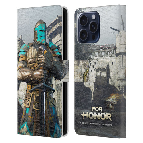 For Honor Characters Warden Leather Book Wallet Case Cover For Apple iPhone 16 Pro Max
