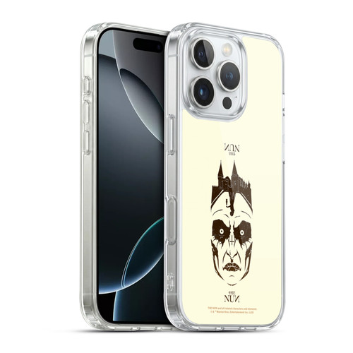 The Nun Valak Graphics Double Exposure 2 Soft Gel Case for Apple iPhone 16 Pro & MagSafe