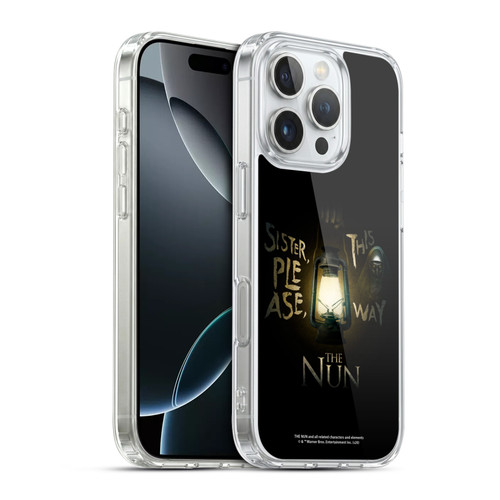 The Nun Valak Graphics This Way Soft Gel Case for Apple iPhone 16 Pro & MagSafe
