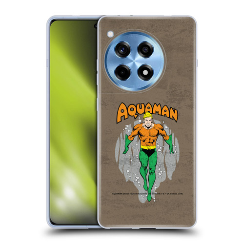Aquaman DC Comics Fast Fashion Classic Distressed Look Soft Gel Case for OPPO OnePlus Ace 3 5G