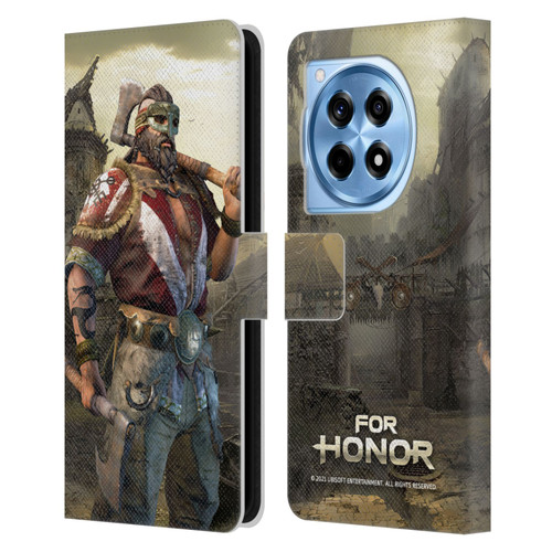For Honor Characters Berserker Leather Book Wallet Case Cover For OnePlus 12R