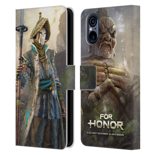 For Honor Characters Nobushi Leather Book Wallet Case Cover For Sony Xperia 5 V 5G
