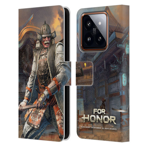 For Honor Characters Kensei Leather Book Wallet Case Cover For Xiaomi 14