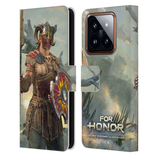 For Honor Characters Valkyrie Leather Book Wallet Case Cover For Xiaomi 14