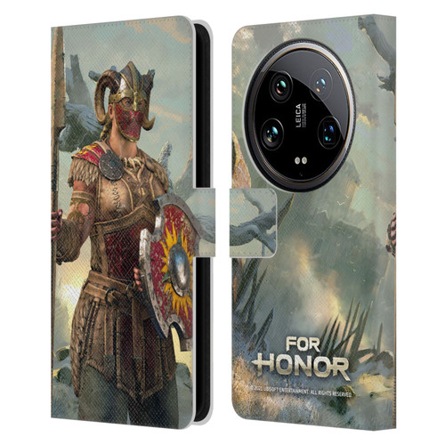 For Honor Characters Valkyrie Leather Book Wallet Case Cover For Xiaomi 14 Ultra