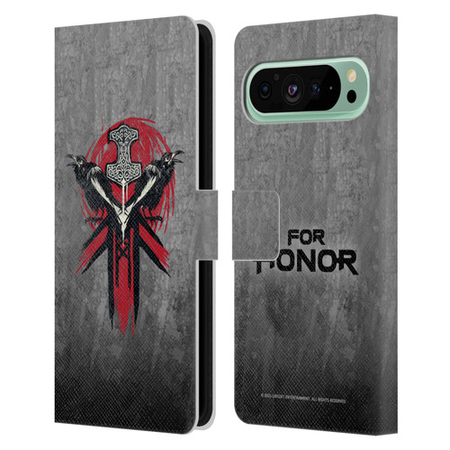 For Honor Icons Viking Leather Book Wallet Case Cover For Google Pixel 9 Pro XL