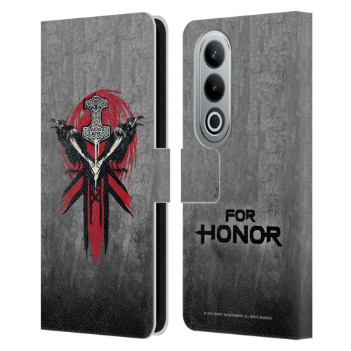 For Honor Icons Viking Leather Book Wallet Case Cover For OPPO OnePlus Ace 3V 5G